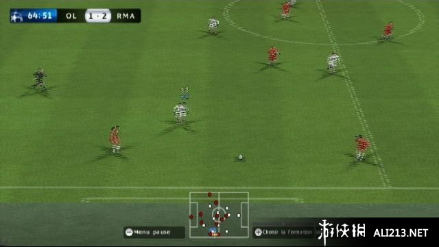 《实况足球2012》WII截图