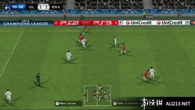 《实况足球2012》WII截图