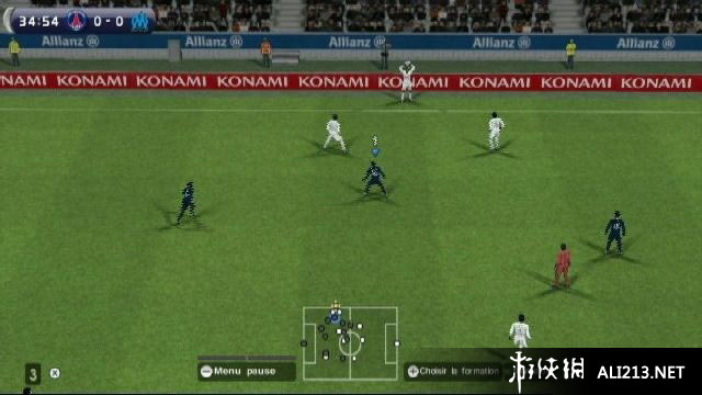 《实况足球2012》WII截图