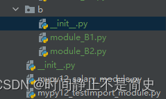 Python关于包的概念和结构
