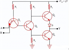 ttl电路中输入端悬空代表什么 ttl电路正确接线图