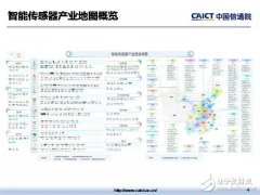 我国智能传感器产业生态分布