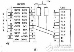 简述单片机串行d/amax521的工作原理