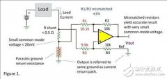 1%电阻器和运算放大器，构建合格差动放大器足够