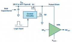 简单栅极脉冲驱动电路，最短时间开启或关闭R