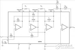 使用UAF42设计一个高性能的50Hz陷波器