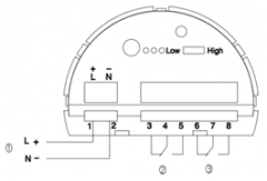 料位开关不同输出方式下的接线方法（附接线图
