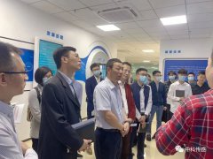 广州南沙国资委一行参观调研中科传感（佛山）