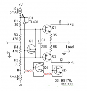AB类放大器push-pull电路之热补偿工作原理