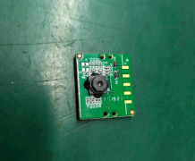 安防智能监控摄像头组底座+PCB粘接低温黑胶应用