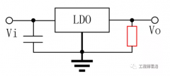 LDO输出为什么并联接地电阻？