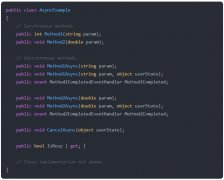 一个符合EAP模式的示例声明实现