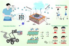 用于情绪模式识别和非接触式人机界面的皮肤适