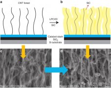 基于SiC-CNT复合材料的电容式MEMS加速度计制造