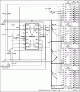 MAX4478电路设计：IC形成简单的温度计式电压指示