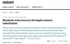 <b>触觉传感重磅《Nature》！无线、低功耗、多刺激</b>