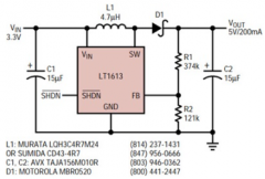 <b>SOT-23开关稳压器以小尺寸提供低噪声输出</b>