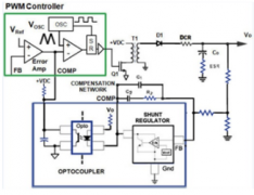 用隔离式误差放大器取代光耦合器和并联稳压器