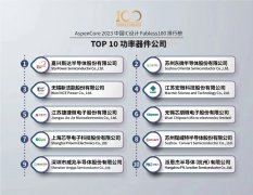 派恩杰半导体上榜2023中国IC设计TOP 10功率器件公