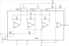 基于UAF42的50Hz陷波器设计与仿真