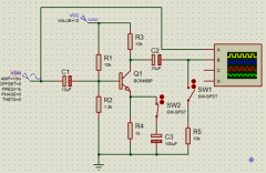 单管放大电路的测试分析