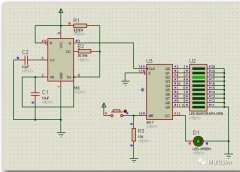 怎么去设计一种基于模拟电路的跑马灯电路呢？