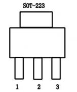 ams1117-3.3v三端稳压器适用于高效率线性稳压