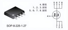 60v mos管万代ao4264E/威兆VS6410AS替代料SVGP069R5NSA