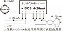 无源型低成本、小体积两线制4-20mA（0-20mA）电流