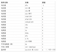 使用晶体管控制立体声前置放大器电路