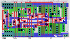 D触发器版图电路瞬态特性仿真