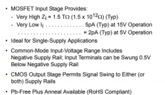 CA3130型15MHz、BiMOS运算放大器应用笔记