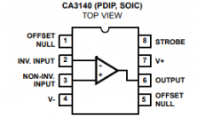 CA3140A 4.5MHz、BiMOS运算放大器应用笔记