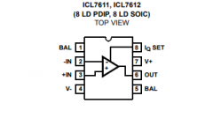 ICL7611 1.4MHz、低功耗CMOS运算放大器应用笔记