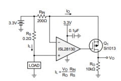 ISL28230双通道微功率、低漂移、RRIO运算放大器应