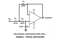 ISL28207精准、双通道、低噪声运算放大器应用笔记