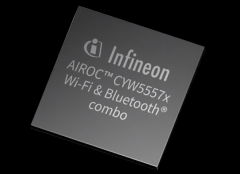 # Infineon AIROC™ CYW5557x Wi-Fi 6E三频/BLUETOOTH 5 SoC