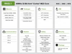 瑞萨电子RA2L1 MCU产品介绍