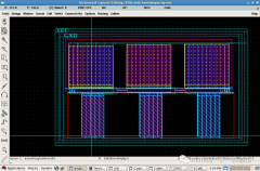 反相器链路版图验证步骤
