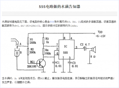 555定时器芯片内部引脚图和电路分析 等效图分析