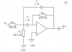 一阶带通滤波器电路图原理