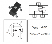 合科泰推出一款采用SOT-23封装的P沟道MOS管IRLML6