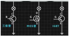 IGBT/三极管/MOS管这三种元器件之间有什么区别？