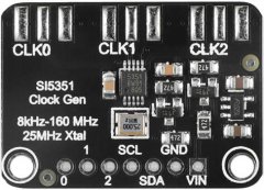 基于STM32F103驱动SI5351 3通道时钟信号发生器输出不