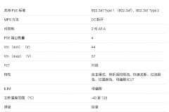 <b>TPS23861 2 对、2 型、4 通道 PoE PSE，具有自主模式数</b>