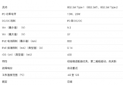 TPS23756 4 类 PoE PD，带反激式/正激式 DC-DC 控制器和