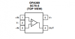 OPA369 单通道、1.8V、700nA、零交叉轨到轨 IO 运算放