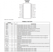 THS7368 具有3-SD和3-SD/ED/HD/全高清滤波器和6dB增益的