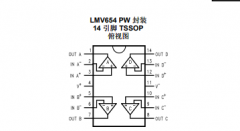 LMV654 四通道、5.5V、12MHz 运算放大器技术手册