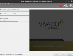 linux vivado安装时卡在最后一步怎么办